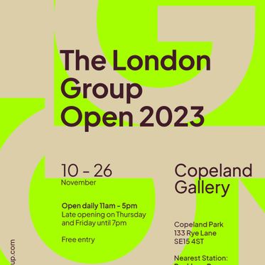 The London Group Open 2023